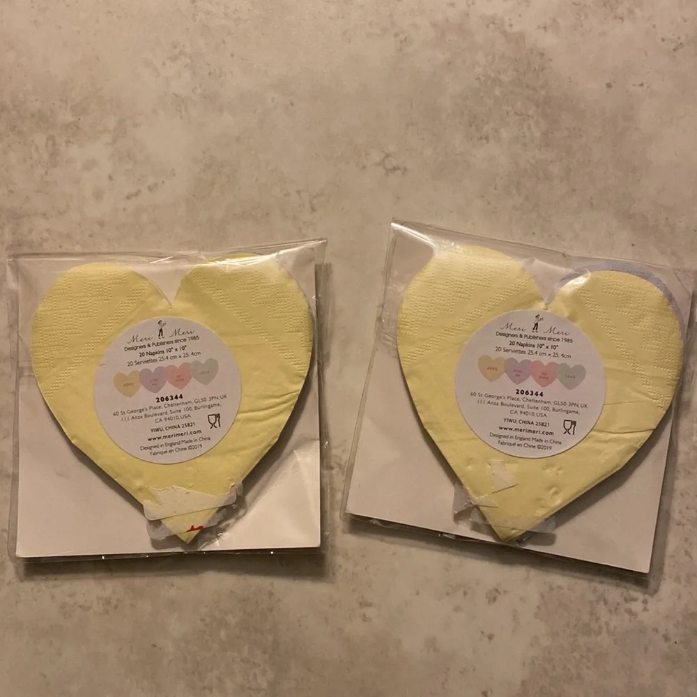Meri Meri Valentine Napkins